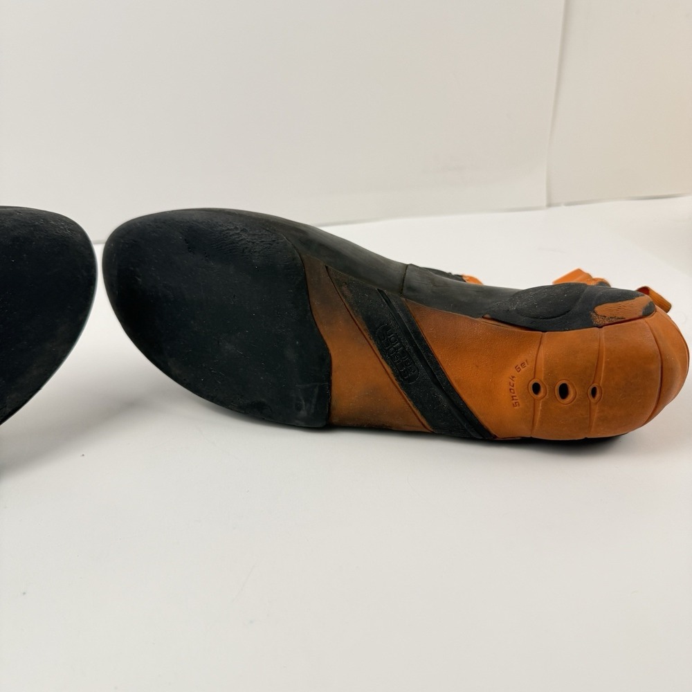 Mad Rock Climbing Shoes Mens 9 Flash 2.0 Orange Climb Bouldering Gym Outdoors - Picture 10 of 16